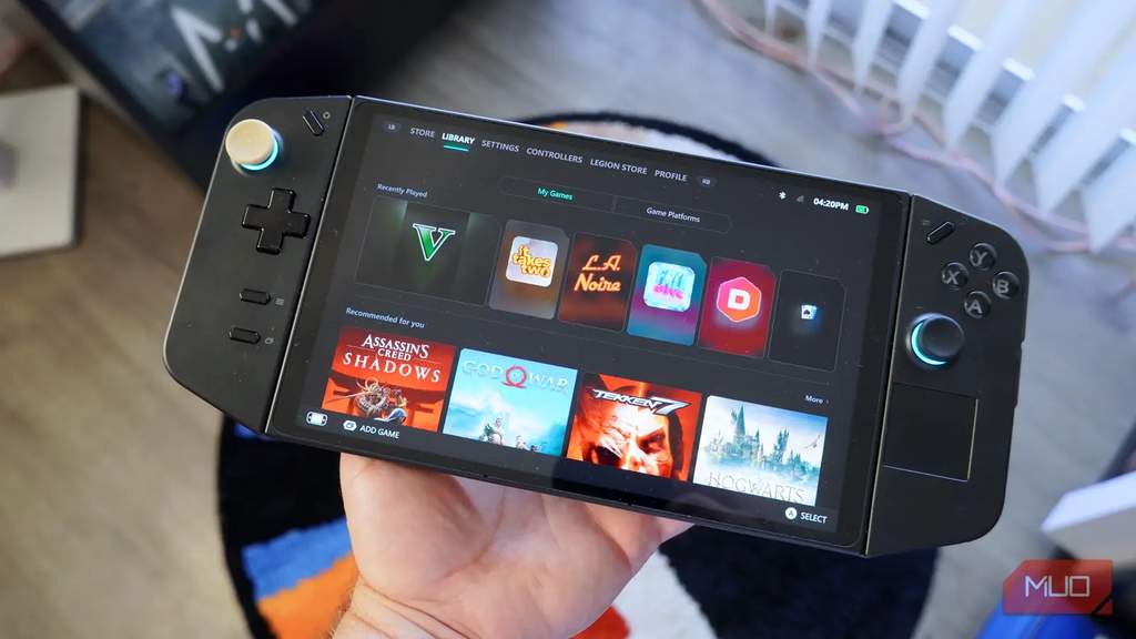 Aplikasi Legion Space Jadi Pesaing Kuat SteamOS di Handheld Windows